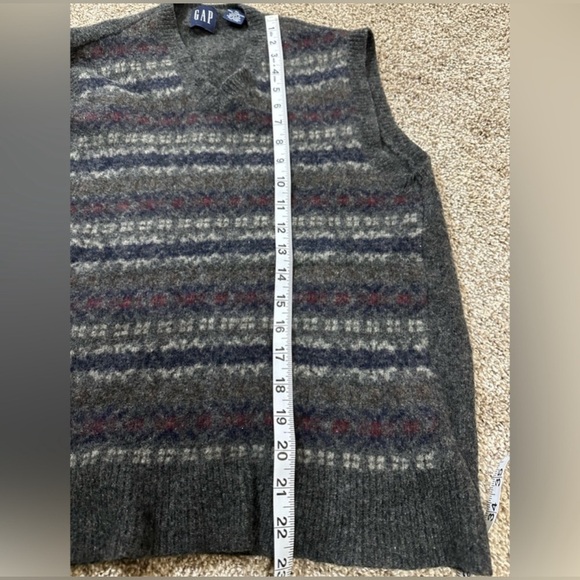 Gap 100% lambswool vest pullover - Picture 5 of 7